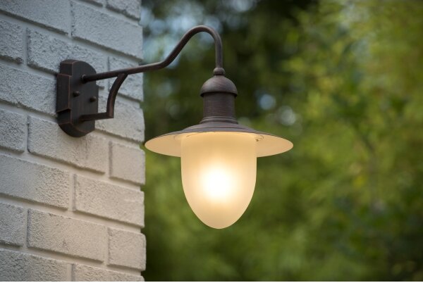 Lucide 11871/01/97 - Aplica perete exterior ARUBA 1xE27/24W/230V