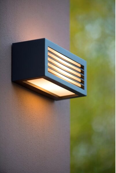 Lucide 27853/01/30 - Aplica perete exterior DIMO 1xE27/18W/230V