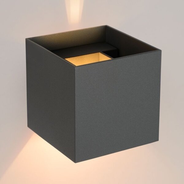 Lucide 09217/04/36 - Aplica perete LED XIO 1xG9/4W/230V antracit
