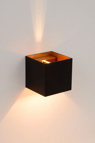Lucide 09217/04/30 - Aplica perete LED XIO 1xG9/4W/230V negru