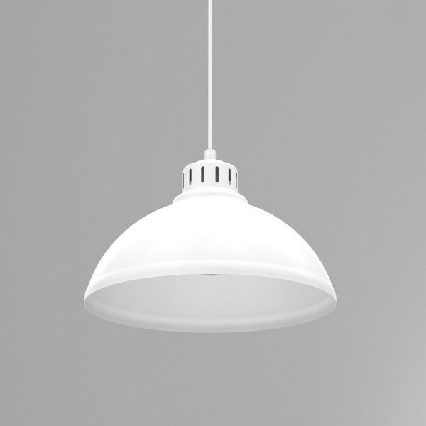 Lustră pe cablu SVEN 1xE27/15W/230V albă