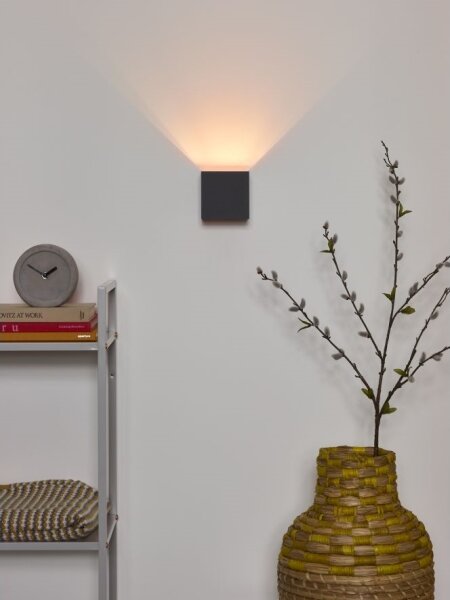 Lucide 09217/04/36 - Aplica perete LED XIO 1xG9/4W/230V antracit