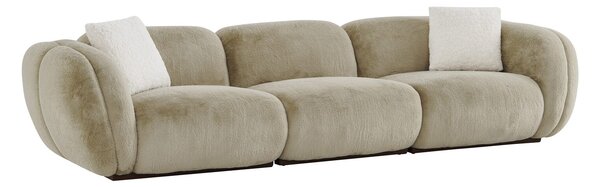 Canapea dumonde cu sezut confortabil din spuma high-density Eternity 318x112 cm