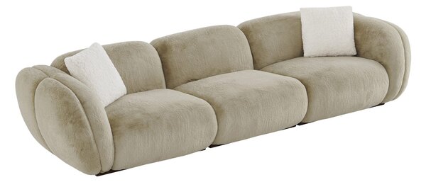 Canapea dumonde cu sezut confortabil din spuma high-density Eternity 318x112 cm