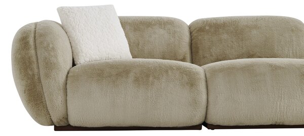Canapea dumonde cu sezut confortabil din spuma high-density Eternity 318x112 cm