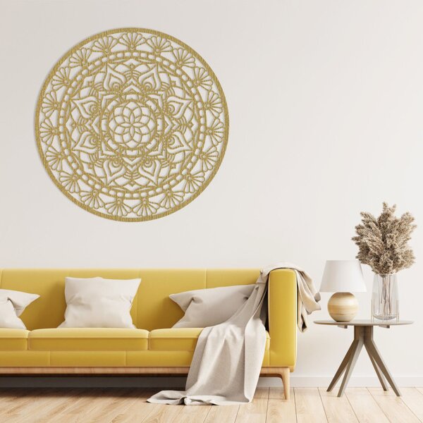 Mandala din lemn pe perete Design | AFRODITA