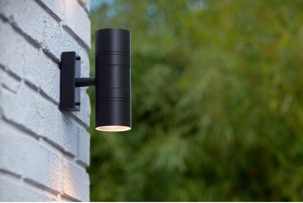 Lucide 14867/11/30 - Aplică perete exterior LED ARNE-LED 2xGU10/5W/230V