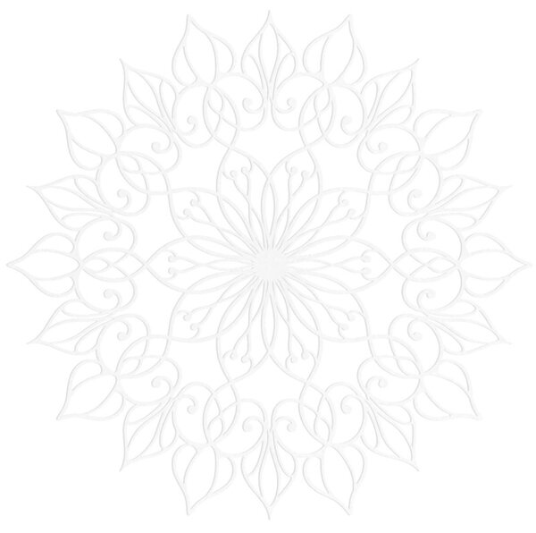 Decorațiune murală din lemn Mandala Lotus | QUASAR