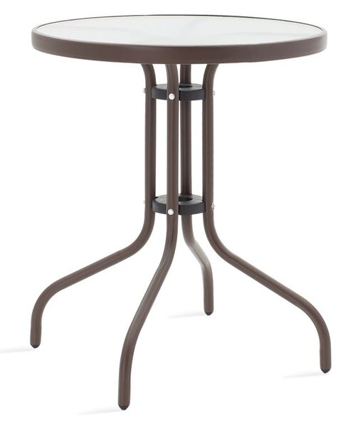 Set 3 buc masă și scaune de grădină Obbi-Watson Maro 60x60x70 cm