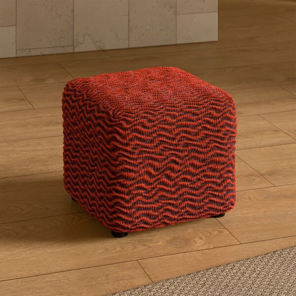 Huse bielastice CRISTINA cupru taburet (40 x 40 x 40 cm)