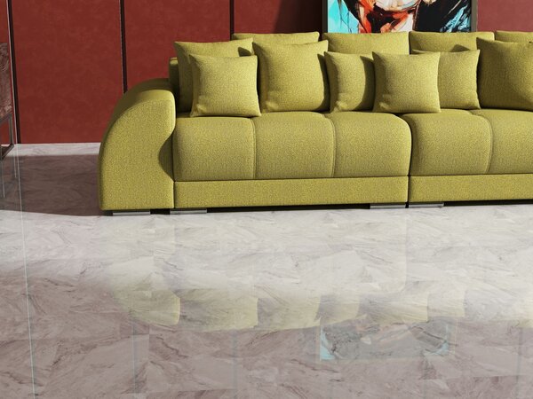 Canapea extensibilă dumonde cu 2 lăzi de depozitare Verona Enjoy Green 310x120 cm