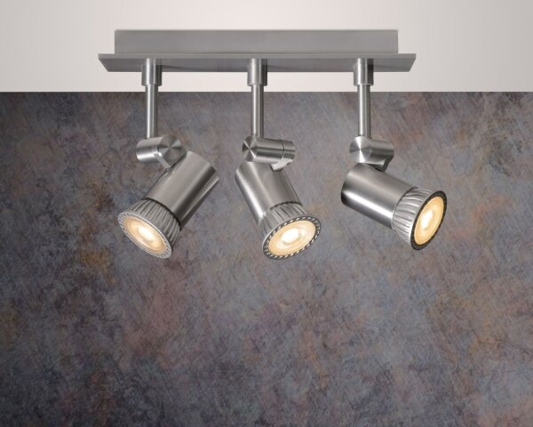 Lucide 10916/15/12 - Lampa spot LED NOXX LED 3xGU10/5W/230V