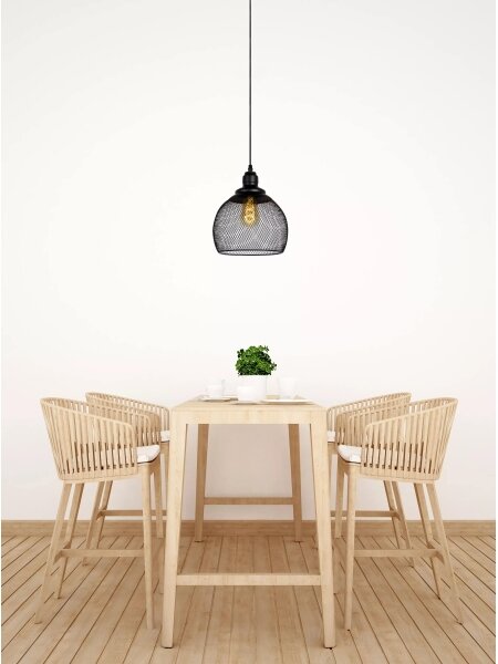 Lucide 43404/22/30 - Lampa suspendata MESH 1xE27/60W/230V 22 cm
