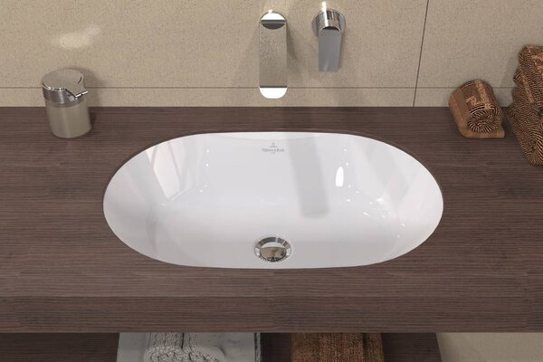 Villeroy & Boch Architectura lavoar 57x37.5 cm ovale sub blat alb luciu 5A766001