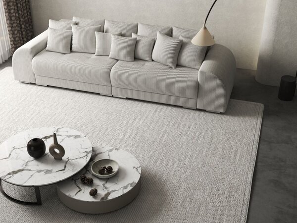 Canapea extensibilă dumonde cu 2 lăzi de depozitare Verona Zoom Cream 310x120 cm