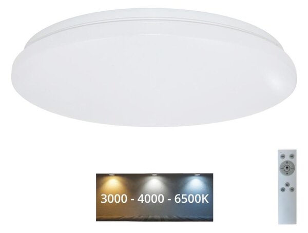 Plafonieră LED dimabilă Brilagi OPAL LED/24W/230V 3000/4000/6500K + telecomandă