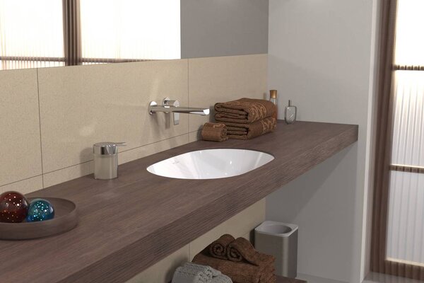 Villeroy & Boch Architectura lavoar 57x37.5 cm ovale sub blat alb luciu 5A766001