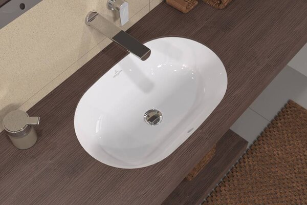 Villeroy & Boch Architectura lavoar 57x37.5 cm ovale sub blat alb luciu 5A766001