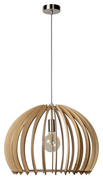 Lucide 34424/50/76 - Lampa suspendata BOUNDE 1xE27/60W/230V bej 50 cm