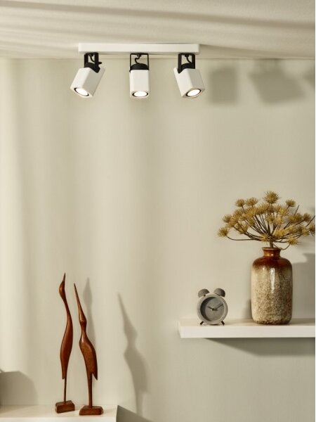 Lucide 33961/15/31 - Lampa spot LED ROAX 3xGU10/5W/230V alba