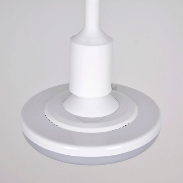 LED Lampa suspendata KIKI 1xE27/10W/230V alb