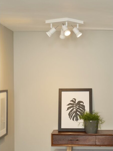 Lucide 17990/19/31 - Lampa spot LED TWINNY-LED 4xGU10/4,5W/230V alba 25cm