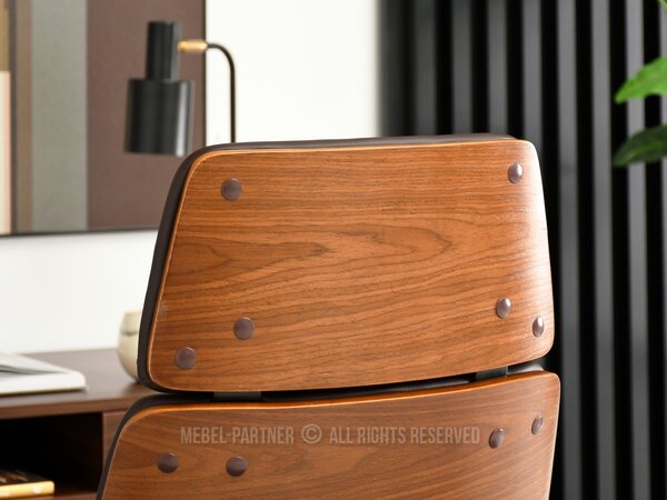 Fotoliu Clementine (nuc + negru). Promo -17%. 1109907
