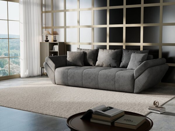 Canapea extensibilă dumonde cu ladă de depozitare Berlin Enjoy Kaki 250x100 cm