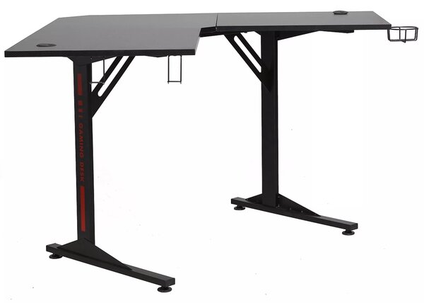 Birou de colt B-219 negru