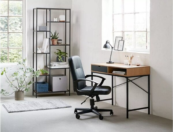 Birou cu blat în decor stejar B-027