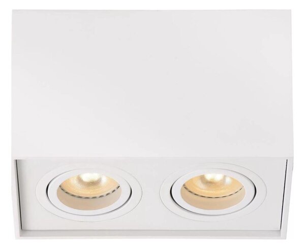 Spot Lucide 22953/02/31 TUBE 2xGU10/50W/230V alb
