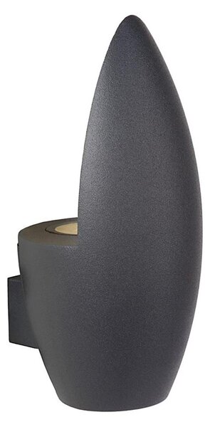 Lucide 27854/01/30 - Aplica perete exterior ELDO 1xGU10/35W/230V negru