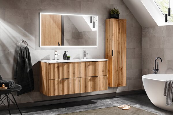 Comad Adel Oak dulap 60x46x57 cm sub chiuveta pe perete stejar ADEL OAK 82-60-B-2S