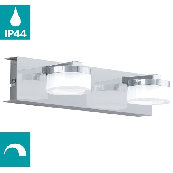 Eglo 96542 - LED Aplica perete baie ROMENDO 1 2xLED/7,2W/IP44