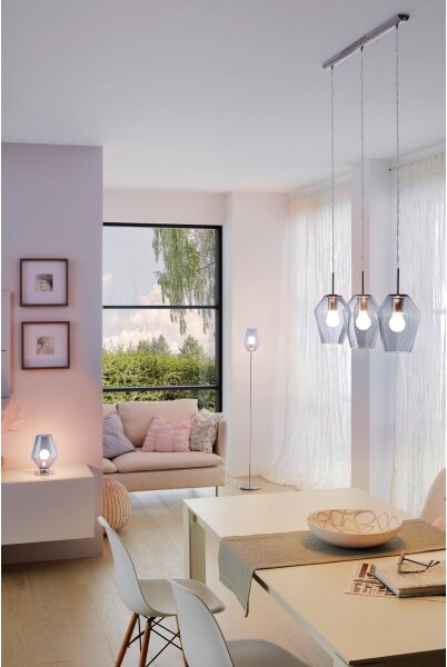 Eglo 96774 - Lustră suspendată pe cablu MURMILLO 3xE27/28W/230V