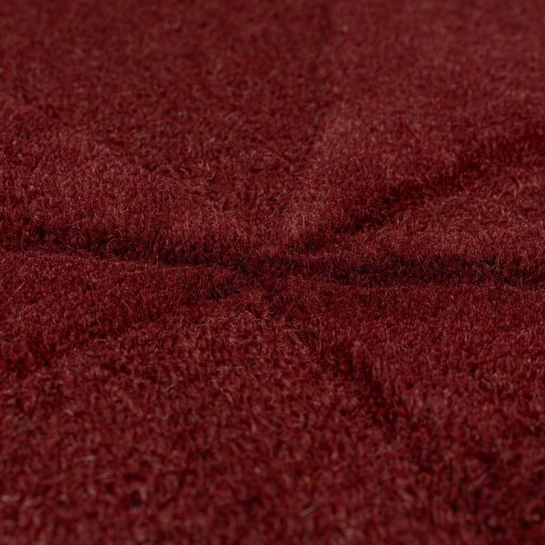 Covor burgundy țesut manual din lână 120x170 cm Shard Red – Flair Rugs