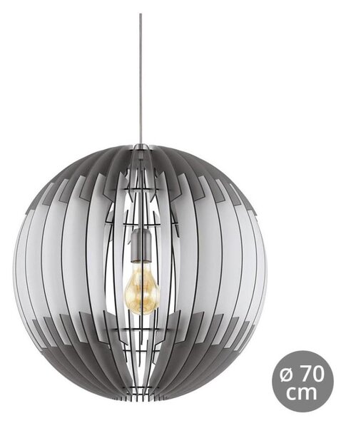 Eglo 96974 - Lampă suspendată OLMERO 1xE27/60W/230V 700mm