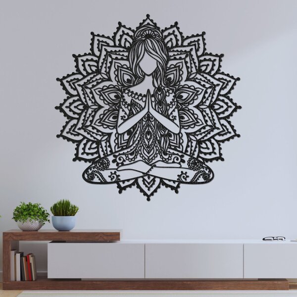 Decor de perete mandala din lemn | SERENITAS