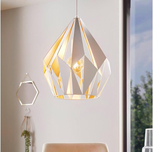 Eglo 49932 - Lampa suspendata CARLTON 1 1xE27/60W/230V