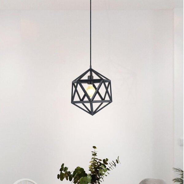Eglo 49761 - Lampa suspendata EMBLETON 1xE27/60W/230V