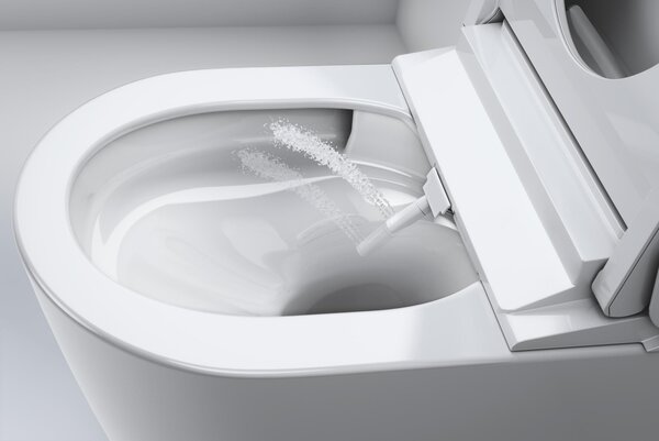 Grohe Rapid SLX set wc cu spălare automată agăţat fără margine alb 36509SH0