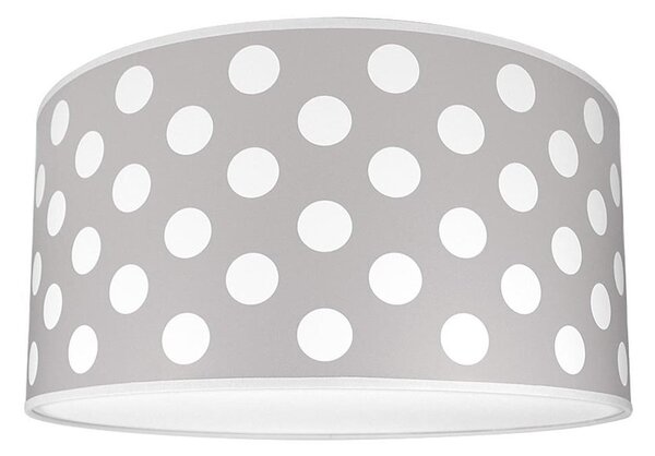 Plafoniera copii DOTS GREY 2xE27/60W/230V gri
