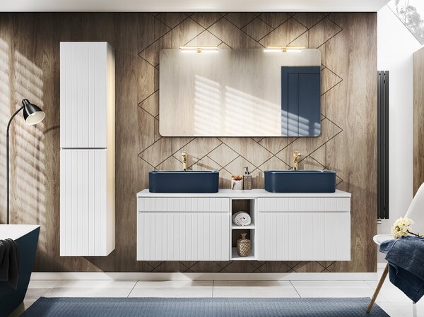 Comad Iconic White dulap 60x45.6x46 cm sub chiuveta pe perete alb ICONIC WHITE 82-60-D-1S