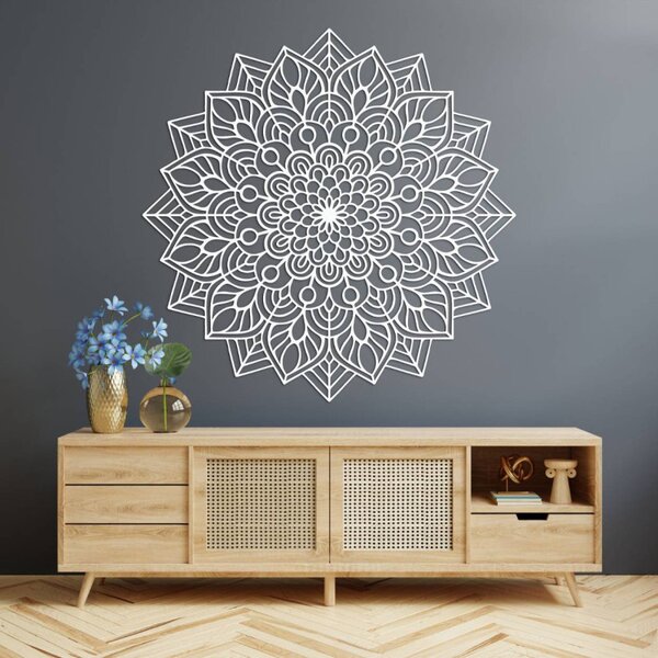 Mandala de lemn pe perete | LAFET