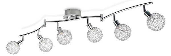 Philips 50161/11/PN - Lampa spot MYLIVING NET 6xG9/28W/230V