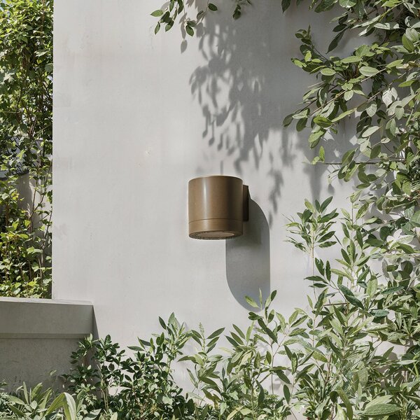 Philips Lampă de exterior Fylx, maro, metal, IP44, GU10, reglabil, Maro / Rugină, Aluminiu