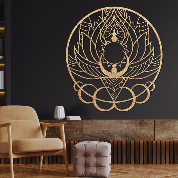 Pictură murală sculptată floarea soarelui - SOLARIS