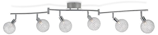 Philips 50161/11/PN - Lampa spot MYLIVING NET 6xG9/28W/230V