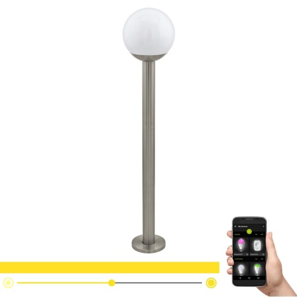 Eglo 97249 - Lampă LED reglabilă de exterior NISIA-C 1xE27/9W/230V 980 mm IP44