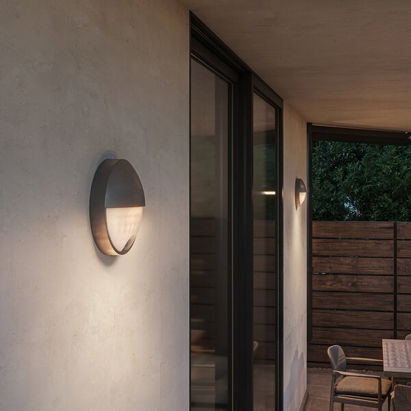 Philips Lampa de perete pentru exterior cu LED Capricorn UE, senzor, IP44, Gri, Aluminiu